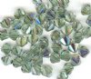 25 6mm Erinite AB Bicone Swarovski